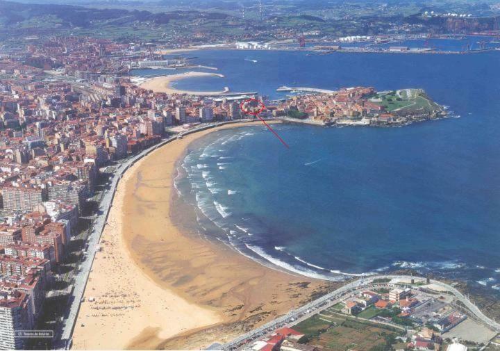 Apartamento Calle Corrida De Gijón Zewnętrze zdjęcie